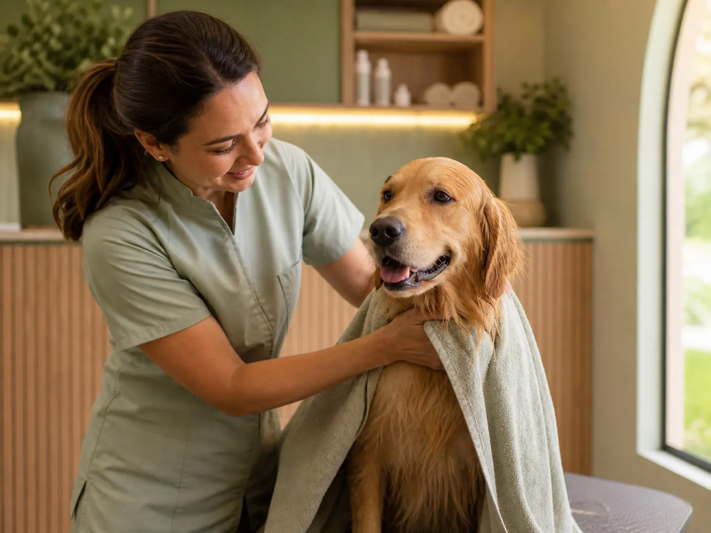 PetViva Care team preparing for an appointment.